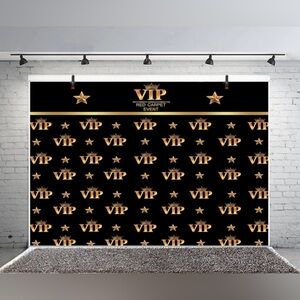 VIP red carpet backdrop 6ftx9ft